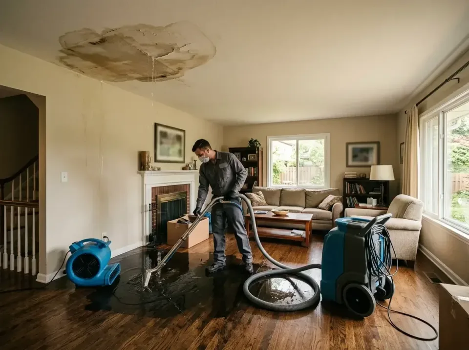 attic-pipe-burst-ceiling-drip-008 — frequently asked questions, Water Damage Restoration & Carpet Care in North River Shores…